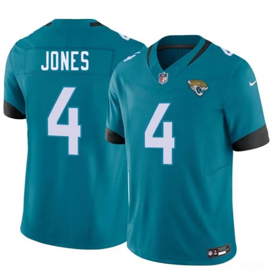 Men's Jacksonville Jaguars #4 Jarrian Jones Teal 2026 F.U.S.E. Vapor Untouchable Limited Football Stitched Jersey - Ujersey