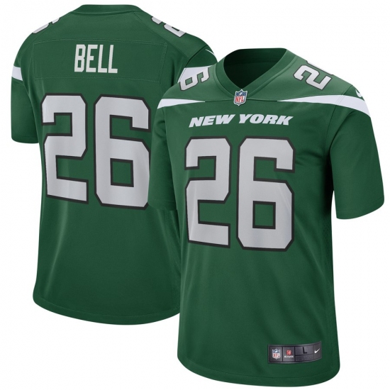 New York Jets #26 Le Veon Bell  Nike Game Jersey – Green - Ujersey