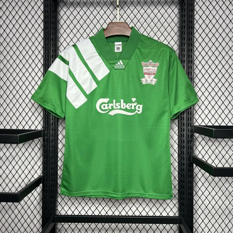 Liverpool Retro Football Jersey Away Custom Shirt 1992-93 - Ujersey NHL