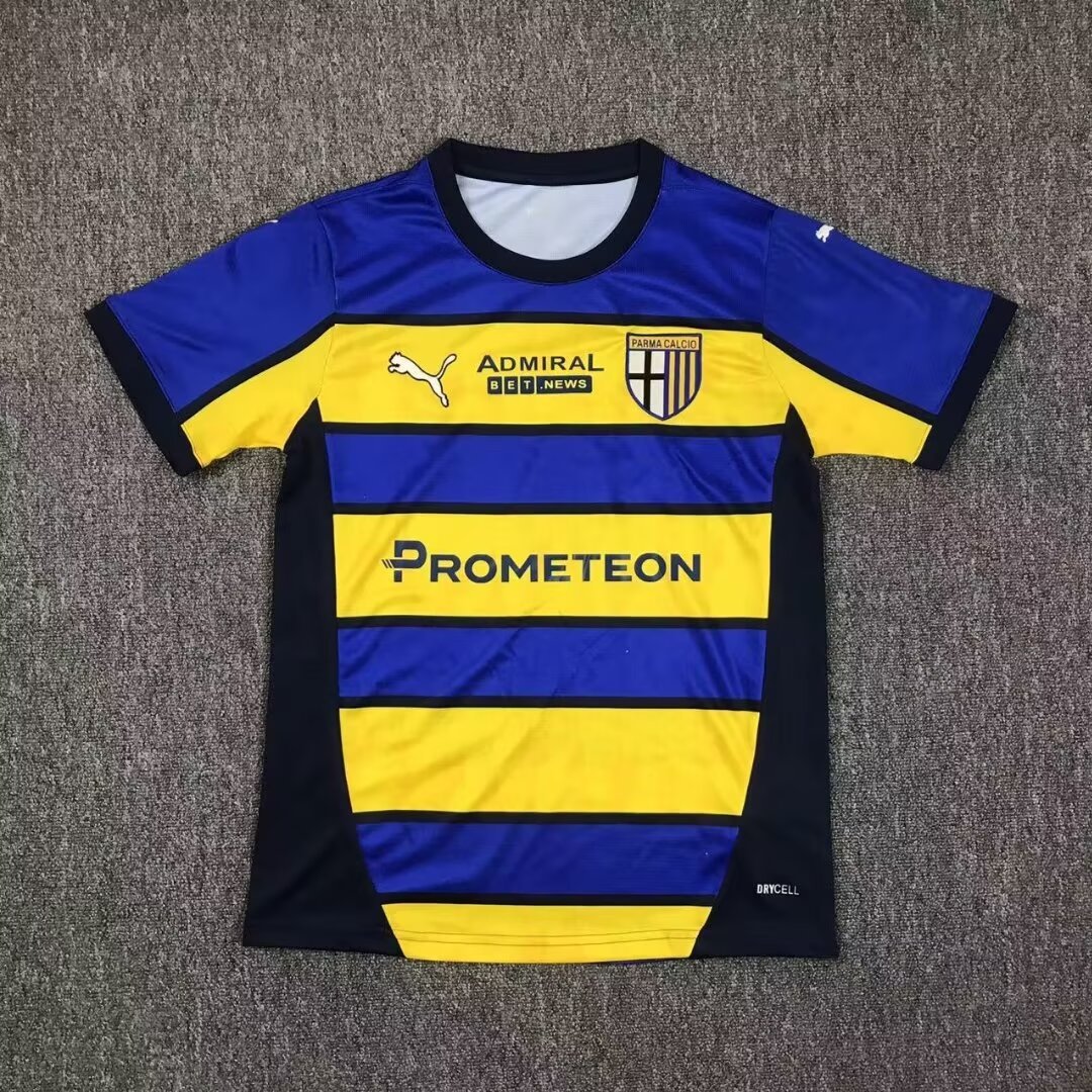 Parma Soccer Jersey Away Custom Shirt 2024/25 - ujerseystore
