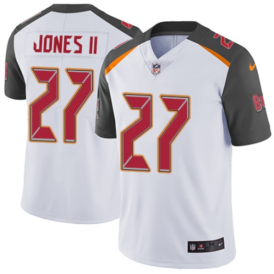 Nike Tampa Bay Buccaneers #27 Ronald Jones II White Men's Stitched NFL Vapor Untouchable Limited Jersey - Ujersey