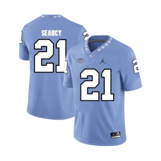 North Carolina Tar Heels 21 Da'Norris Searcy Blue College Football Jersey - Ujersey