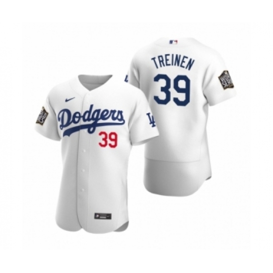 Men's Los Angeles Dodgers #45 Matt Beaty Royal 2020 World Series Champions Authentic Jersey - Ujersey