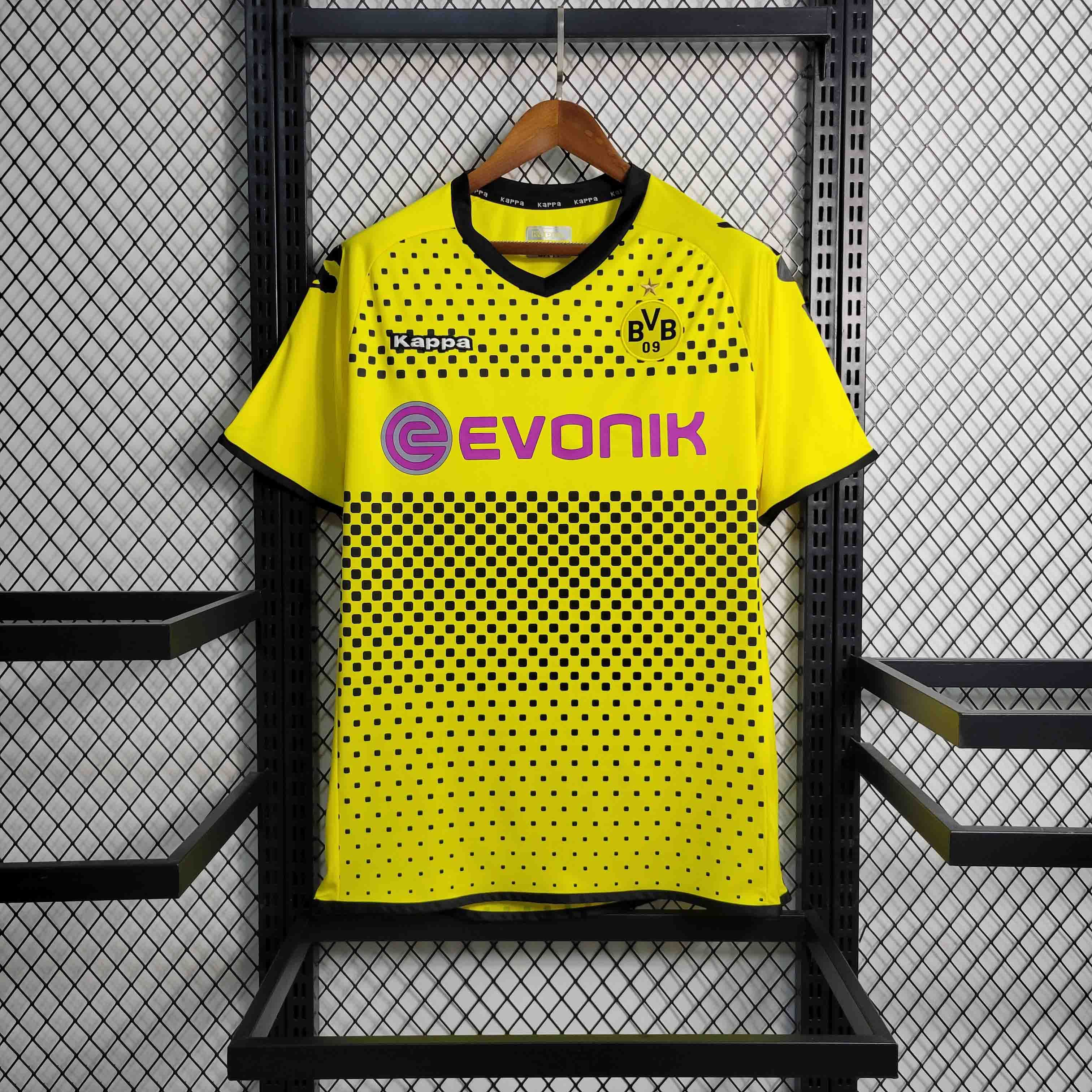 Borussia Dortmund Retro Jersey Home Soccer Shirt 2011/12 - Ujersey NHL