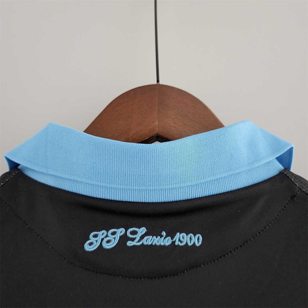 Lazio Retro Soccer Jersey Away Eagle Shirts Macron 115th Anniversary 2015/16 - U-jersey