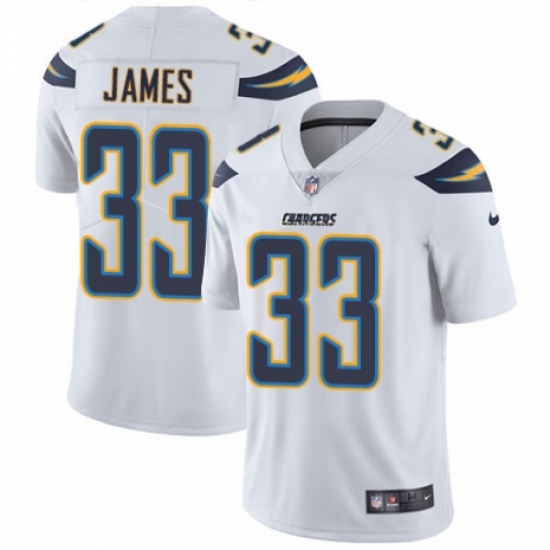 Youth Nike Los Angeles Chargers #33 Derwin James White Vapor Untouchable Limited Player NFL Jersey - Ujersey