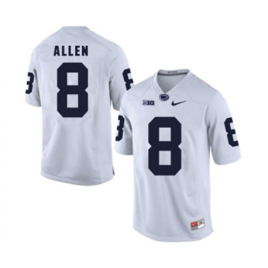 Penn State Nittany Lions 8 Mark Allen White College Football Jersey - Ujersey