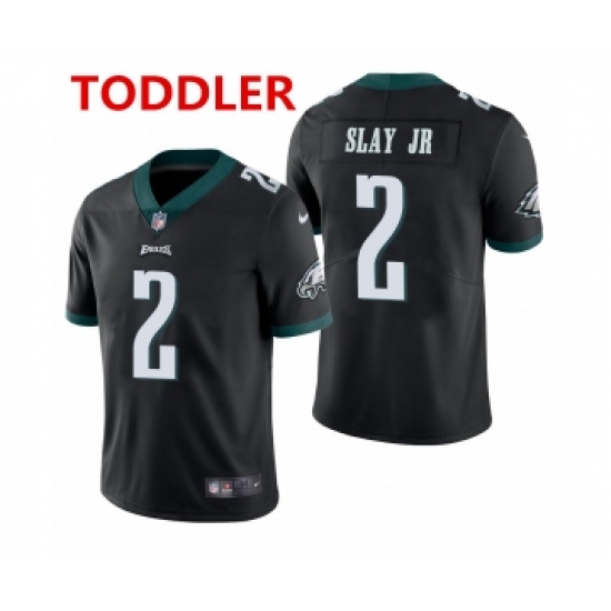 Toddler philadelphia eagles #2 darius slay jr. black vapor limited Nike jersey - Ujersey
