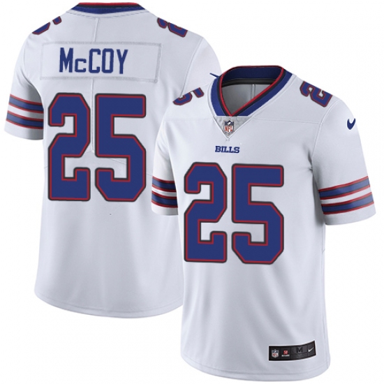 Youth Nike Buffalo Bills #25 LeSean McCoy Elite White NFL Jersey - Ujersey
