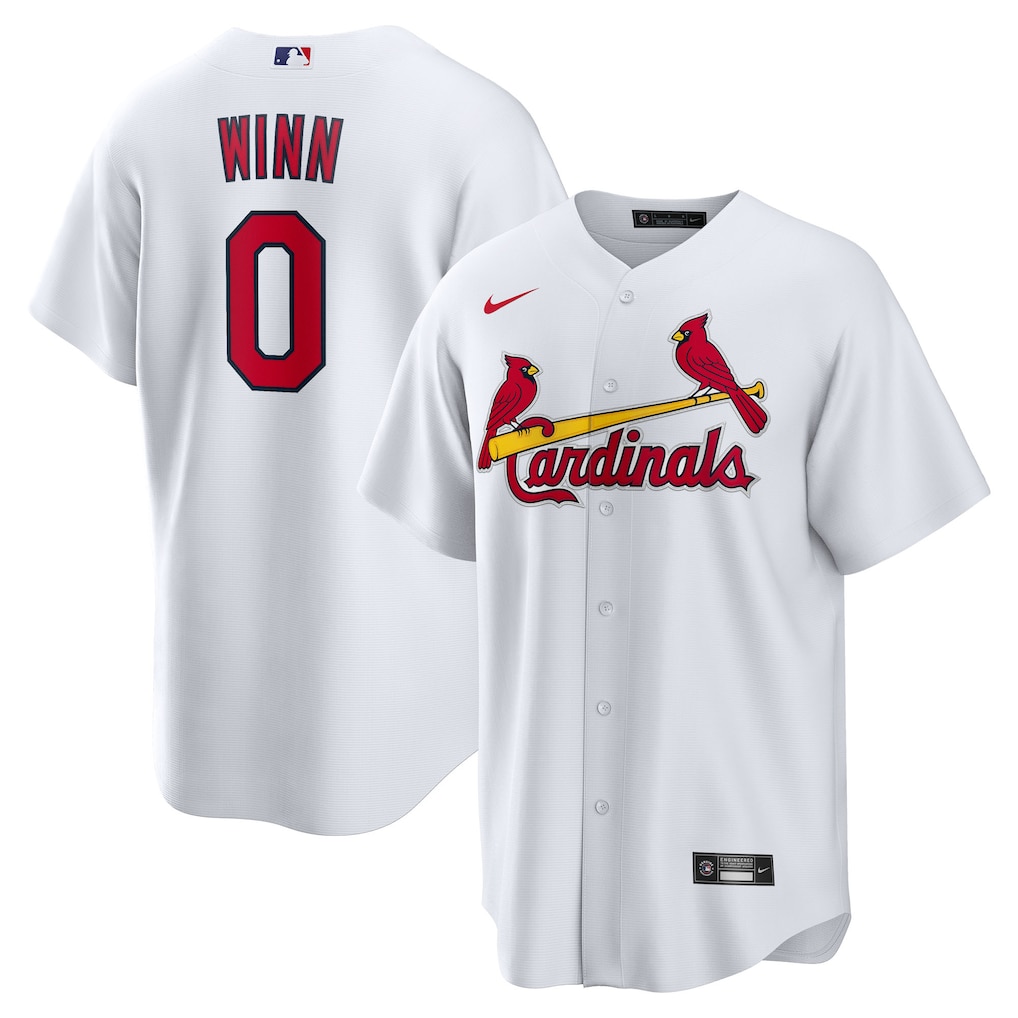 Youth St. Louis Cardinals Masyn Winn Nike White Home Replica Jersey - Ujersey