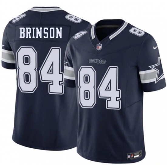 Men's Dallas Cowboys #84 Romello Brinson Navy 2026 F.U.S.E. Vapor Untouchable Limited Stitched Football Jersey - Ujersey