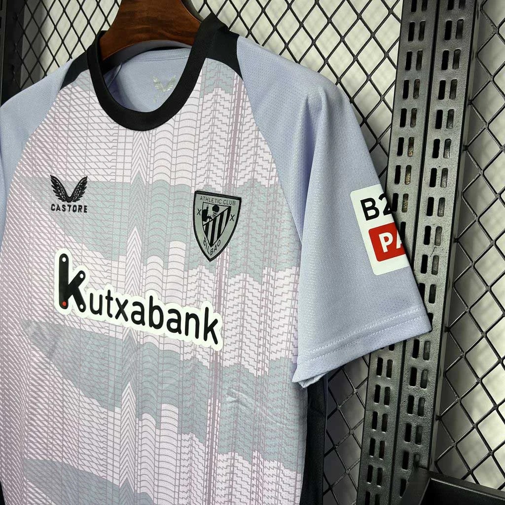 Athletic Club de Bilbao Soccer Jersey Third Away Custom Shirt 2024/25 - ujerseystore