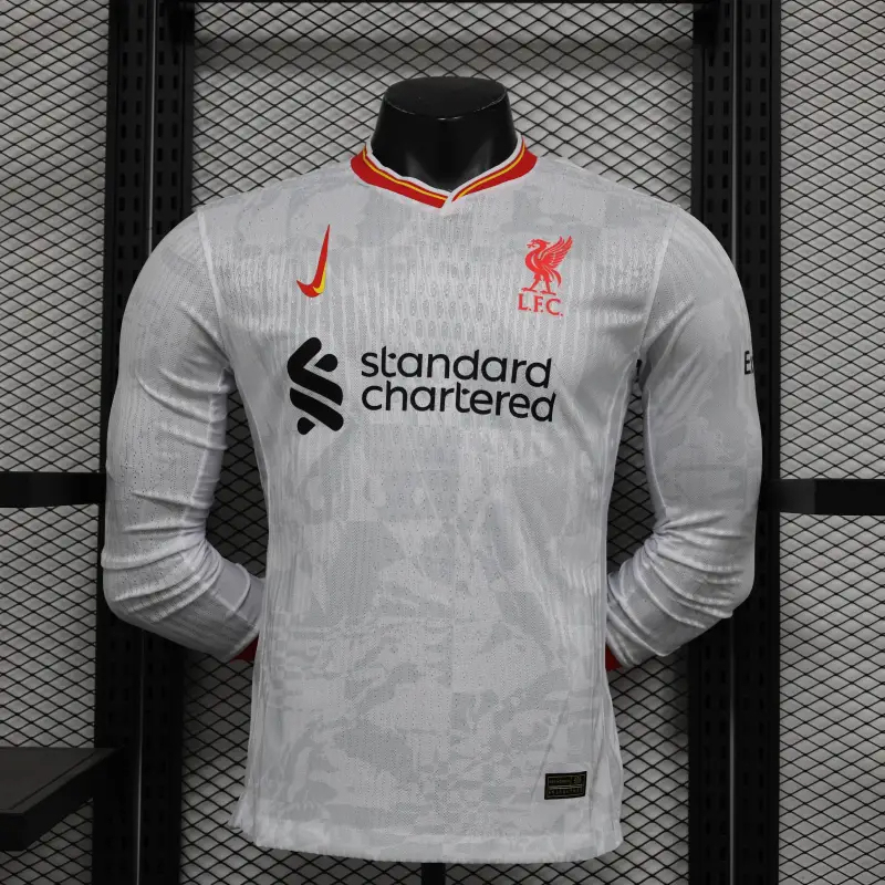 Liverpool Football Jersey Third Away Long Sleeve Shirt 2024/25 - U-jersey