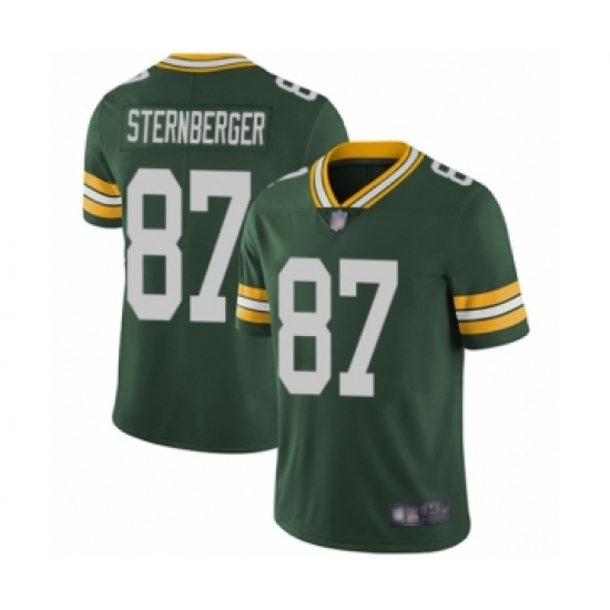 Men's Green Bay Packers #87 Jace Sternberger Green Team Color Vapor Untouchable Limited Player Football Jersey - Ujersey