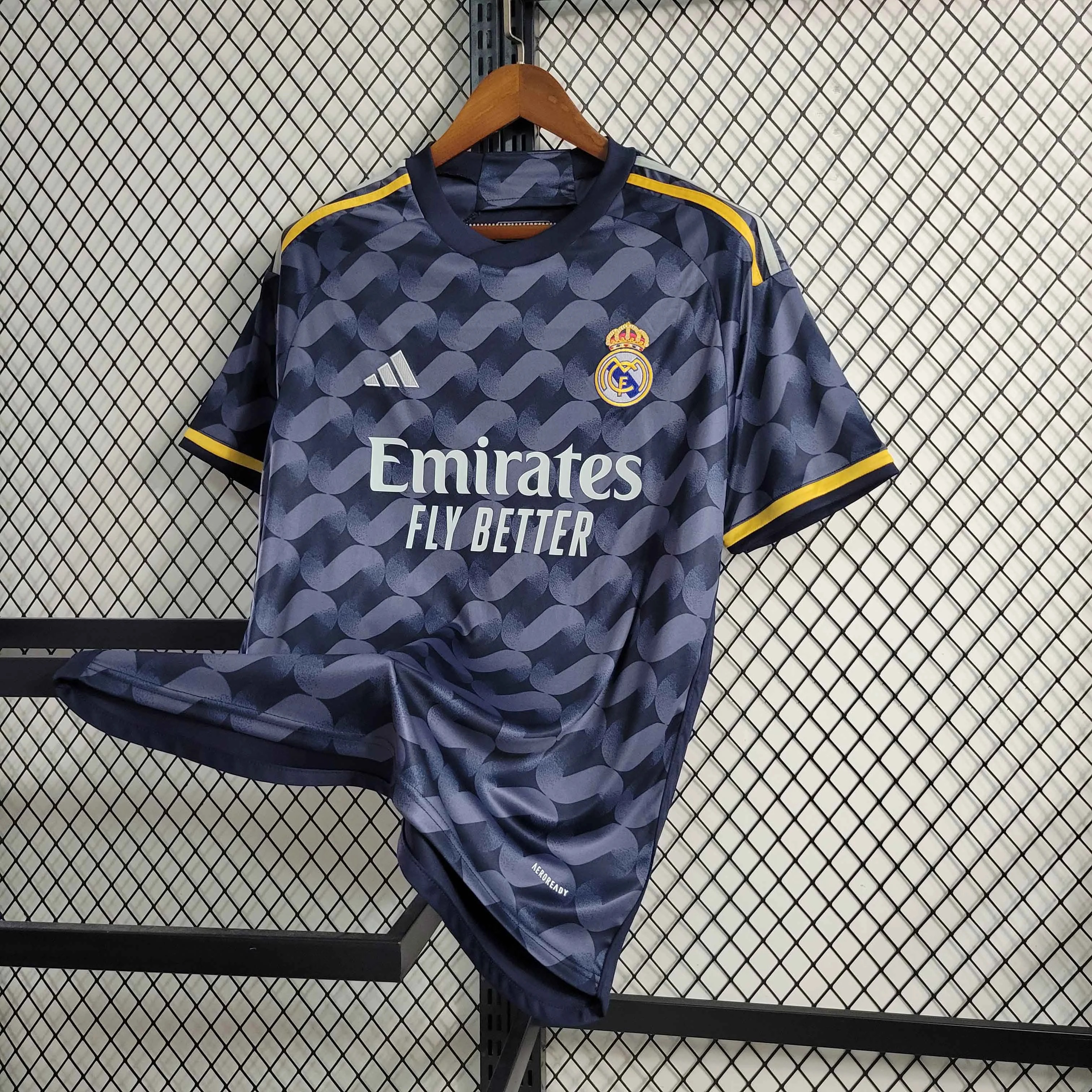 Real Madrid Soccer Jersey Away Custom Shirt 2023/24 - ujerseystore