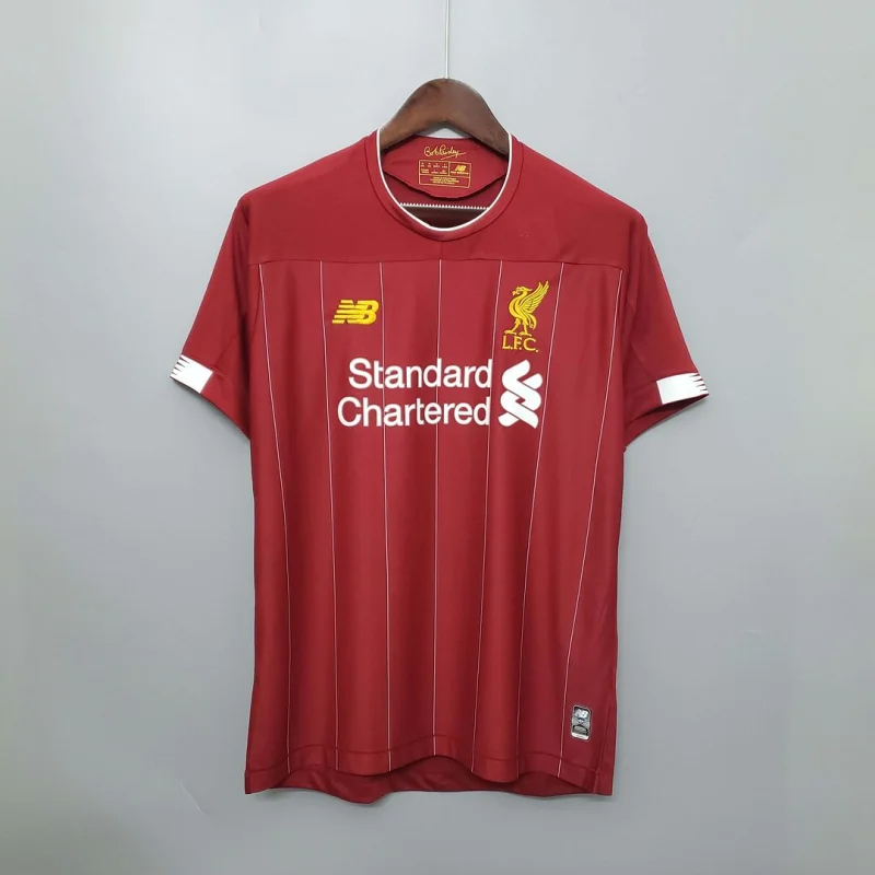 Liverpool Retro Football Jersey Home Custom Shirt 2019/20
