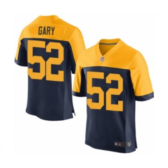 Men's Green Bay Packers #52 Rashan Gary Elite Navy Blue Alternate Football Jersey - Ujersey