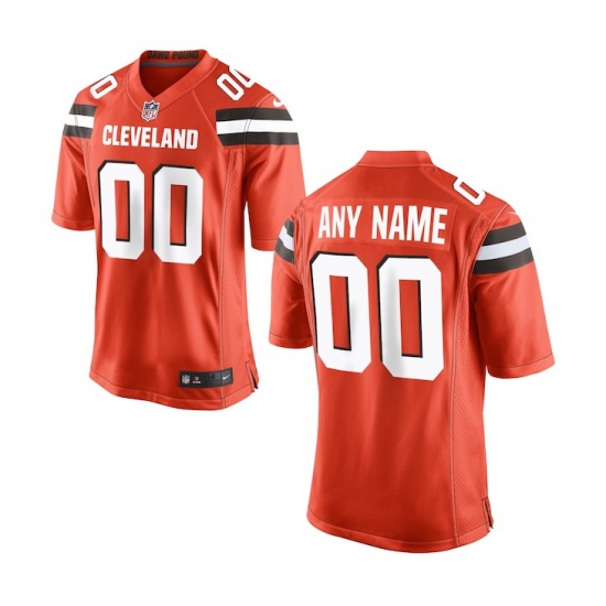 Nike Cleveland Browns Youth Orange Custom Game Jersey - Ujersey