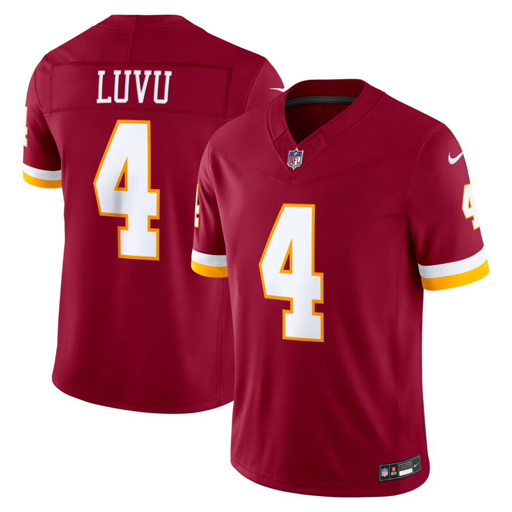 Men's Washington Commanders Frankie Luvu Nike Burgundy Vapor F.U.S.E. Sewn Down Limited Jersey - SUjersey01