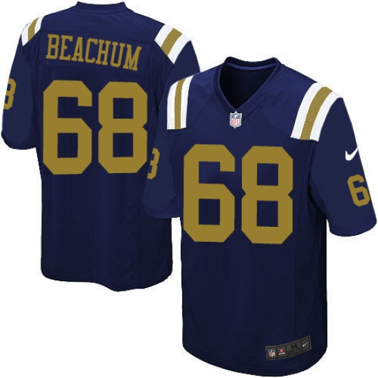 Youth Nike New York Jets #68 Kelvin Beachum Limited Navy Blue Alternate NFL Jersey - Ujersey