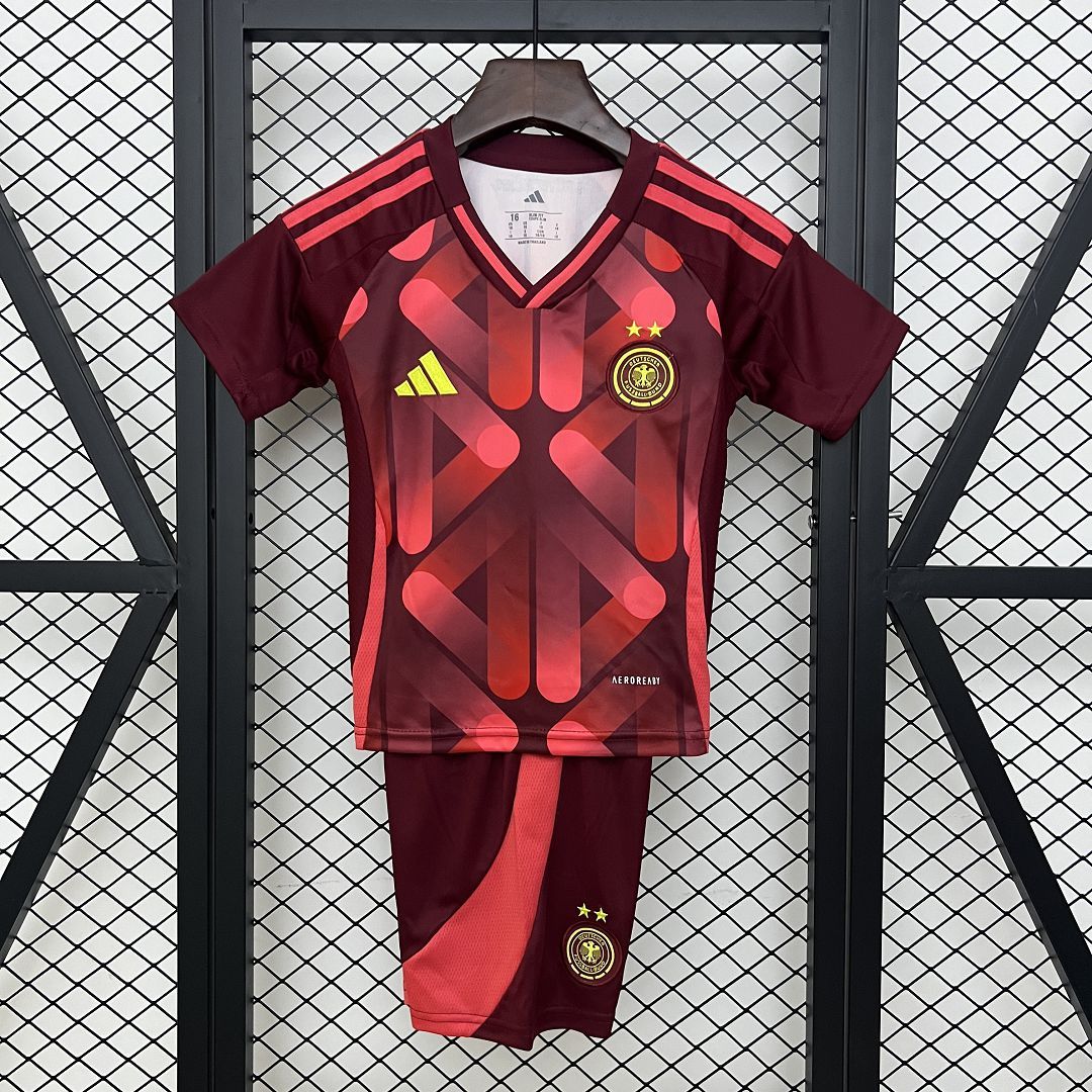 Germany Football Uniform Away Kids Kit Jersey+Shorts 2025 - Ujersey NHL