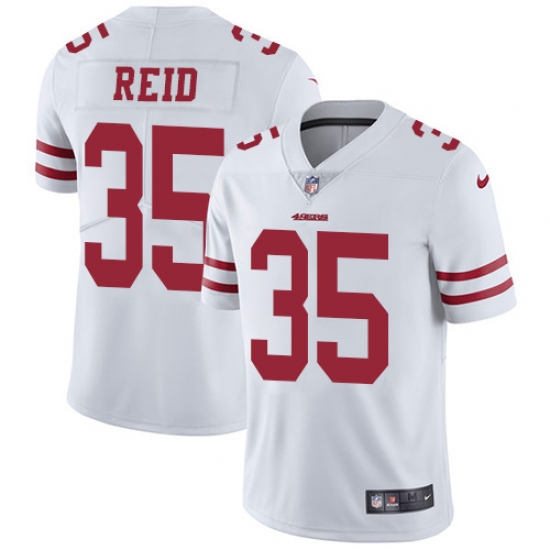 Youth Nike San Francisco 49ers #35 Eric Reid Elite White NFL Jersey - Ujersey