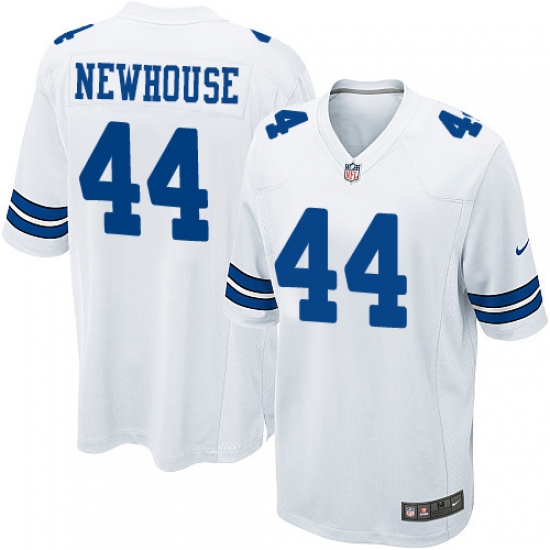 Men's Nike Dallas Cowboys #44 Robert Newhouse Game White NFL Jersey - Ujersey