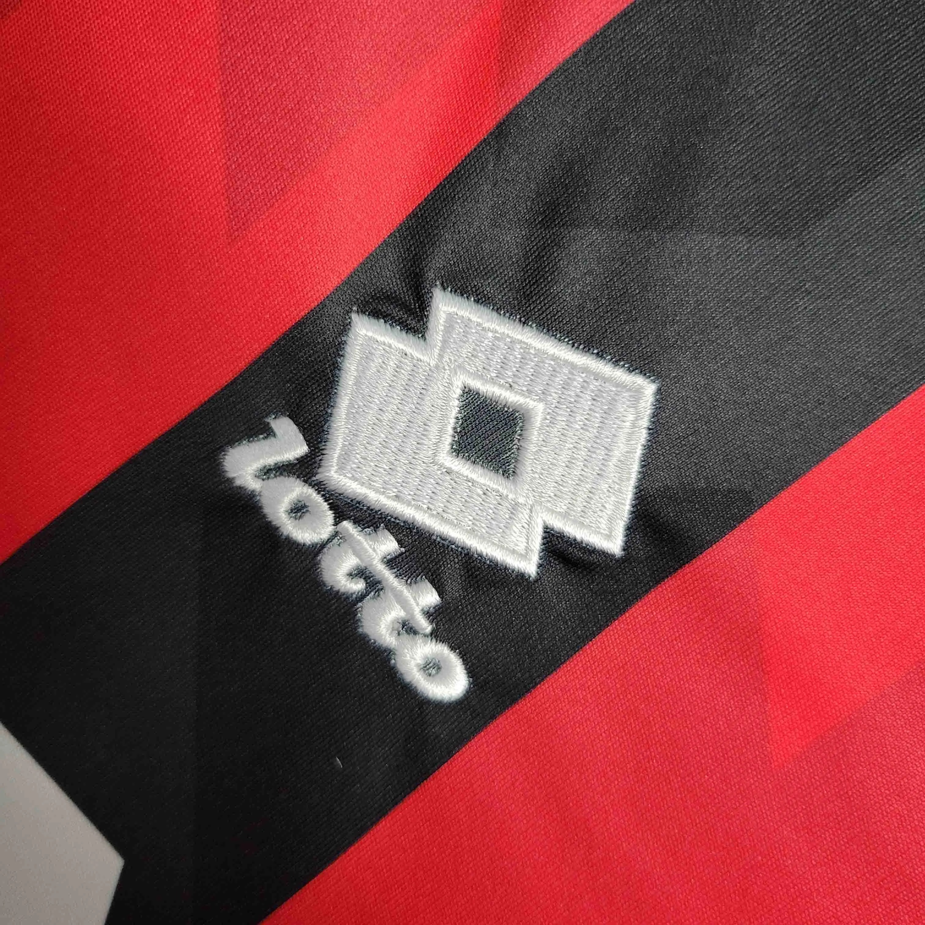 AC Milan Retro Soccer Jersey Home Custom Shirt 1993/94 - Ujersey Shop