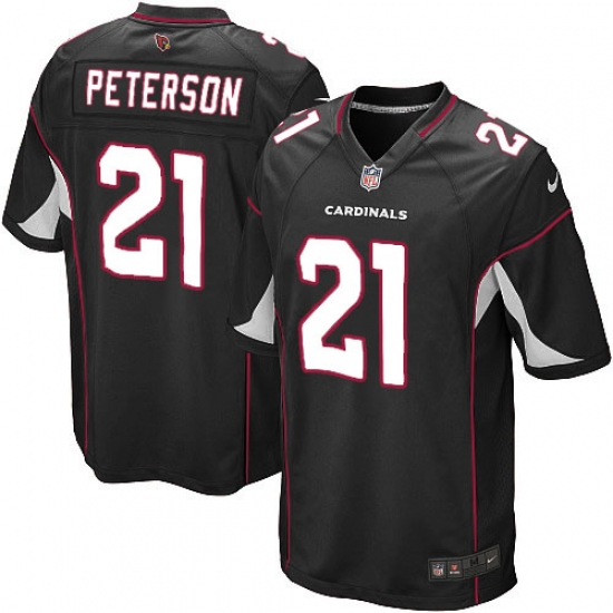 Men's Nike Arizona Cardinals #21 Patrick Peterson Game Black Alternate NFL Jersey - Ujersey