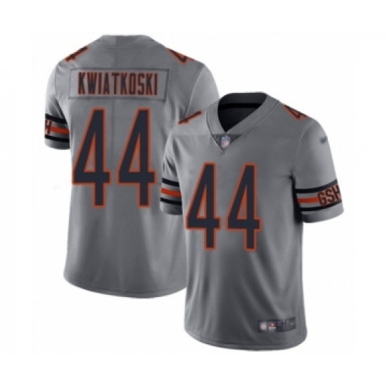 Women's Chicago Bears #44 Nick Kwiatkoski Limited Silver Inverted Legend Football Jersey - Ujersey