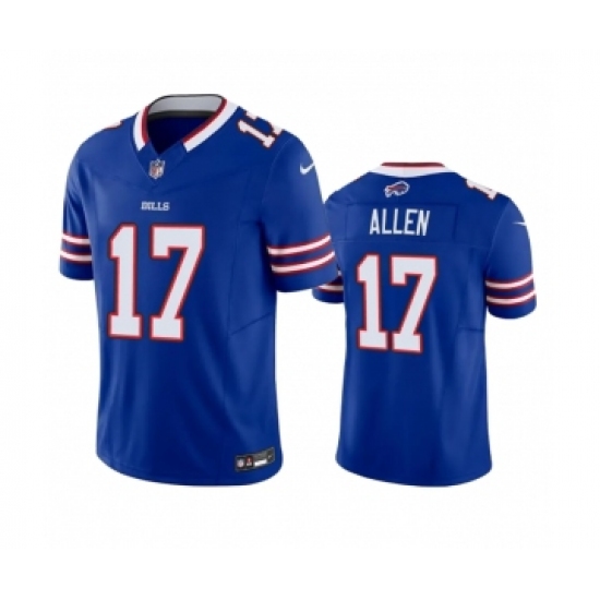 Men's Buffalo Bills #17 Josh Allen Blue 2023 F.U.S.E. Vapor Untouchable Limited Stitched Jersey - Ujersey