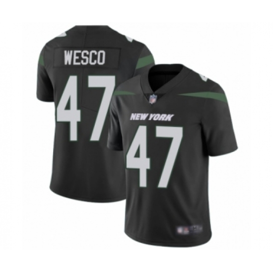 Youth New York Jets #47 Trevon Wesco Limited Navy Blue Alternate Football Jersey - Ujersey