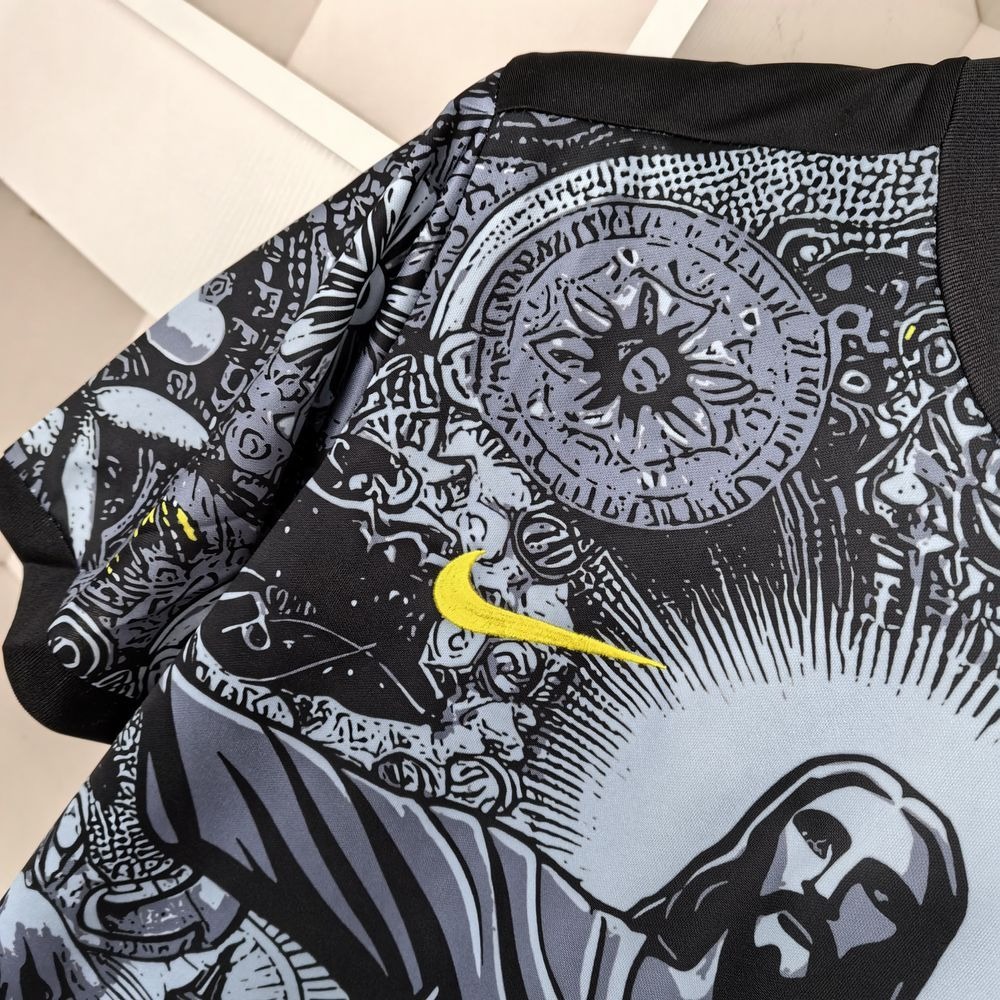 Brazil Soccer Jersey Jesus Custom Shirt 2024 - ujerseystore
