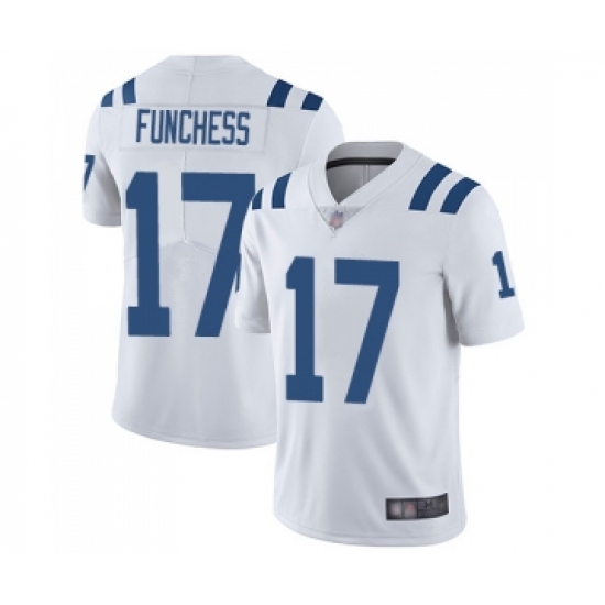Men's Indianapolis Colts #17 Devin Funchess White Vapor Untouchable Limited Player Football Jerseys - Ujersey
