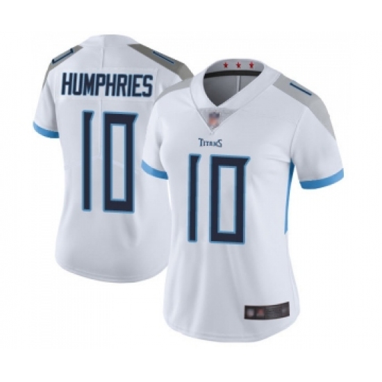 Women's Tennessee Titans #10 Adam Humphries White Vapor Untouchable Limited Player Football Jersey - Ujersey