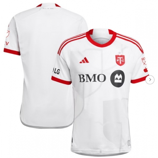 Men's Toronto FC adidas White 2024 GTA Kit Authentic Jersey - Ujersey