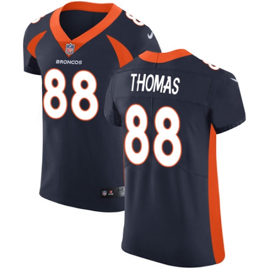 Men's Nike Denver Broncos #88 Demaryius Thomas Navy Blue Alternate Vapor Untouchable Elite Player NFL Jersey