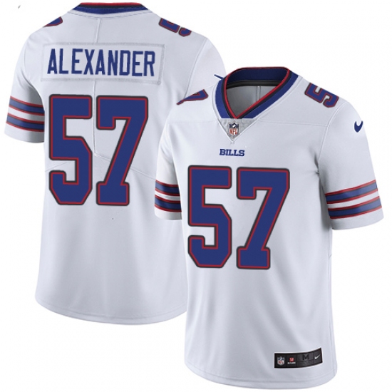 Youth Nike Buffalo Bills #57 Lorenzo Alexander Elite White NFL Jersey - Ujersey