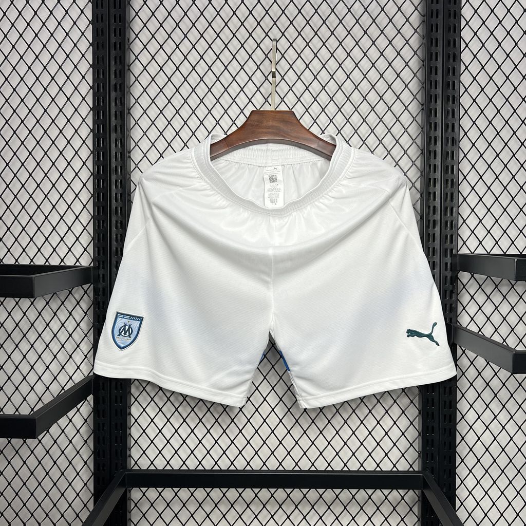 Marseille Soccer Jersey Home Custom Shorts 2024/25 - ujerseystore