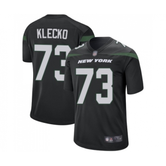 Men's New York Jets #73 Joe Klecko Game Black Alternate Football Jersey - Ujersey