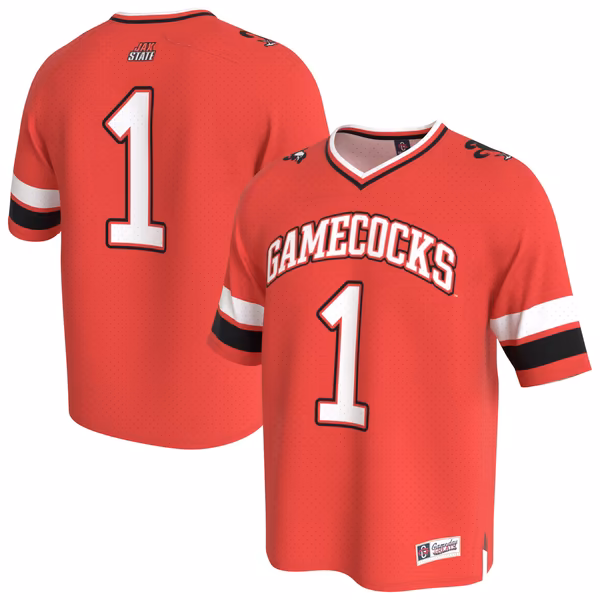 Youth GameDay Greats Red Jacksonville State Gamecocks Lightweight Collegiate Football Fashion Jersey - Ujersey