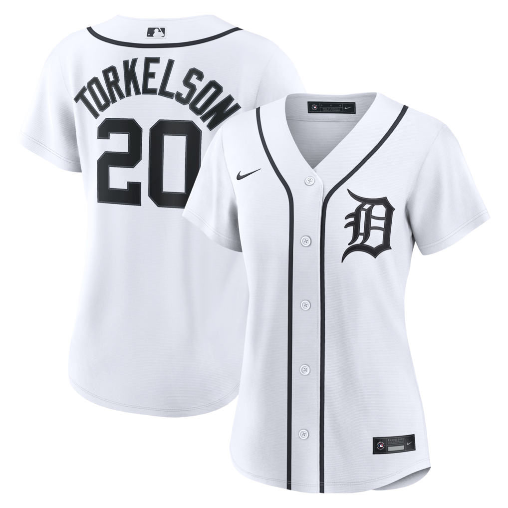 Women's Detroit Tigers Spencer Torkelson Nike White Home Replica Jersey - Ujersey