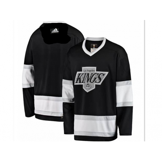 Men's Los Angeles Kings Custom Name Number Size Black Throwback NHL Stitched Jersey - Ujersey