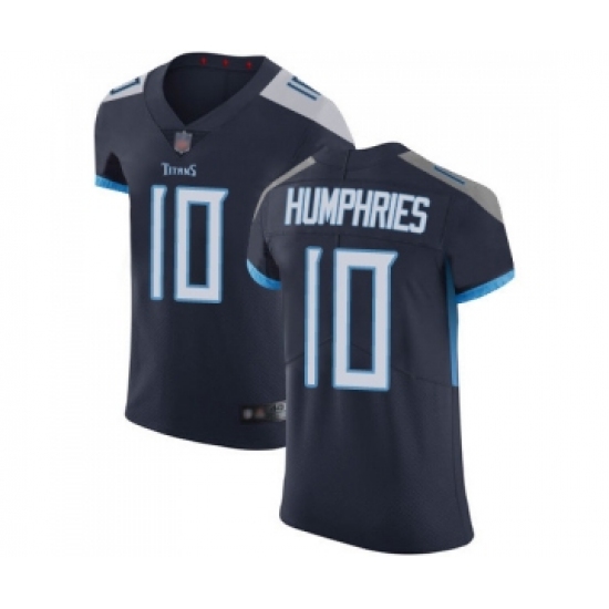 Men's Tennessee Titans #10 Adam Humphries Navy Blue Team Color Vapor Untouchable Elite Player Football Jersey - Ujersey