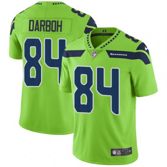 Men's Nike Seattle Seahawks #84 Amara Darboh Limited Green Rush Vapor Untouchable NFL Jersey - Ujersey