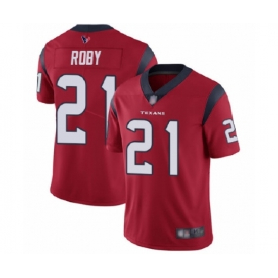 Youth Houston Texans #21 Bradley Roby Red Alternate Vapor Untouchable Limited Player Football Jersey - Ujersey