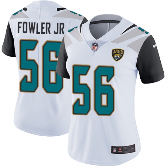 Women's Nike Jacksonville Jaguars #56 Dante Fowler Jr Elite White NFL Jersey - Ujersey