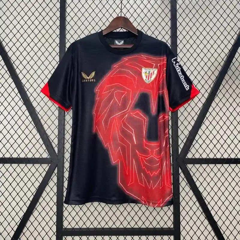 Athletic Club de Bilbao Soccer Jersey Pre-Match Custom Shirt 2024/25 - ujerseystore