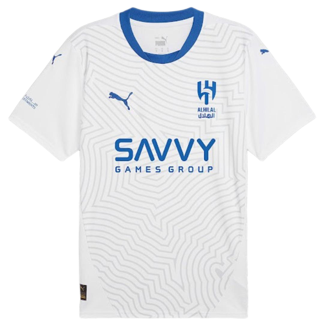 Neymar JR #10 Al Hilal SFC Soccer Jersey Away Custom Shirt 2024/25 - ujerseystore