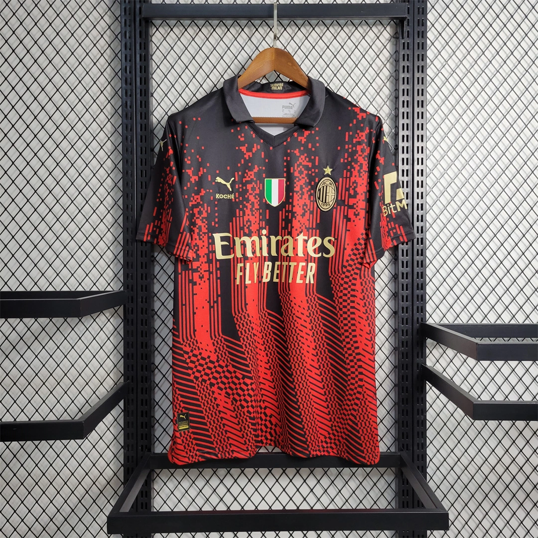 AC Milan Retro Soccer Jersey Fourth Away Custom Shirt 2022/23 - ujerseystore